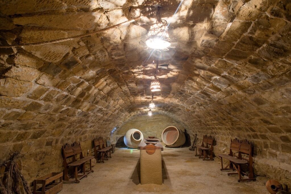 Templo a Baco en la antigua bodega