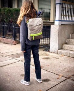 Mochila lana accesorio verde Screenshot com instagram android