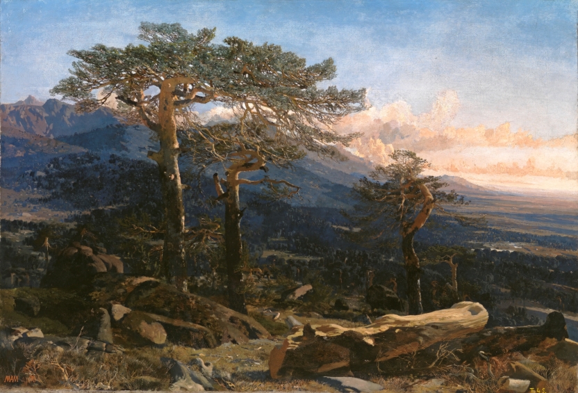 &ldquo;Un paisaje de Guadarrama&rdquo; Newark Museum