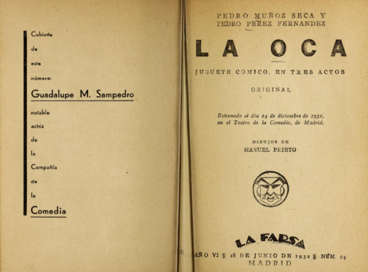 La Oca Pedro Mu&ntilde;oz Seca