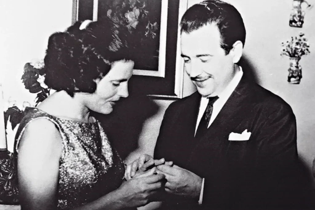Amalia con Ricardo Espirito Santo